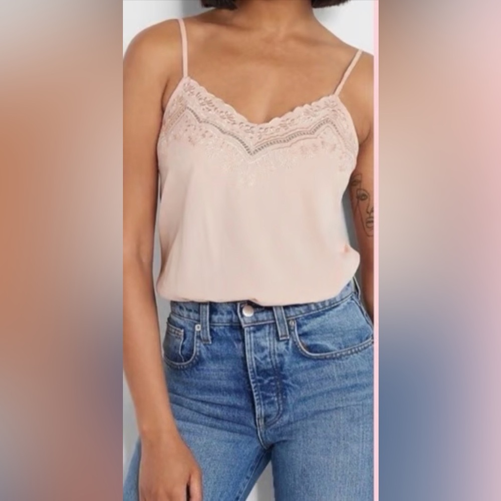 Express Blush Embroidered Bodysuit
